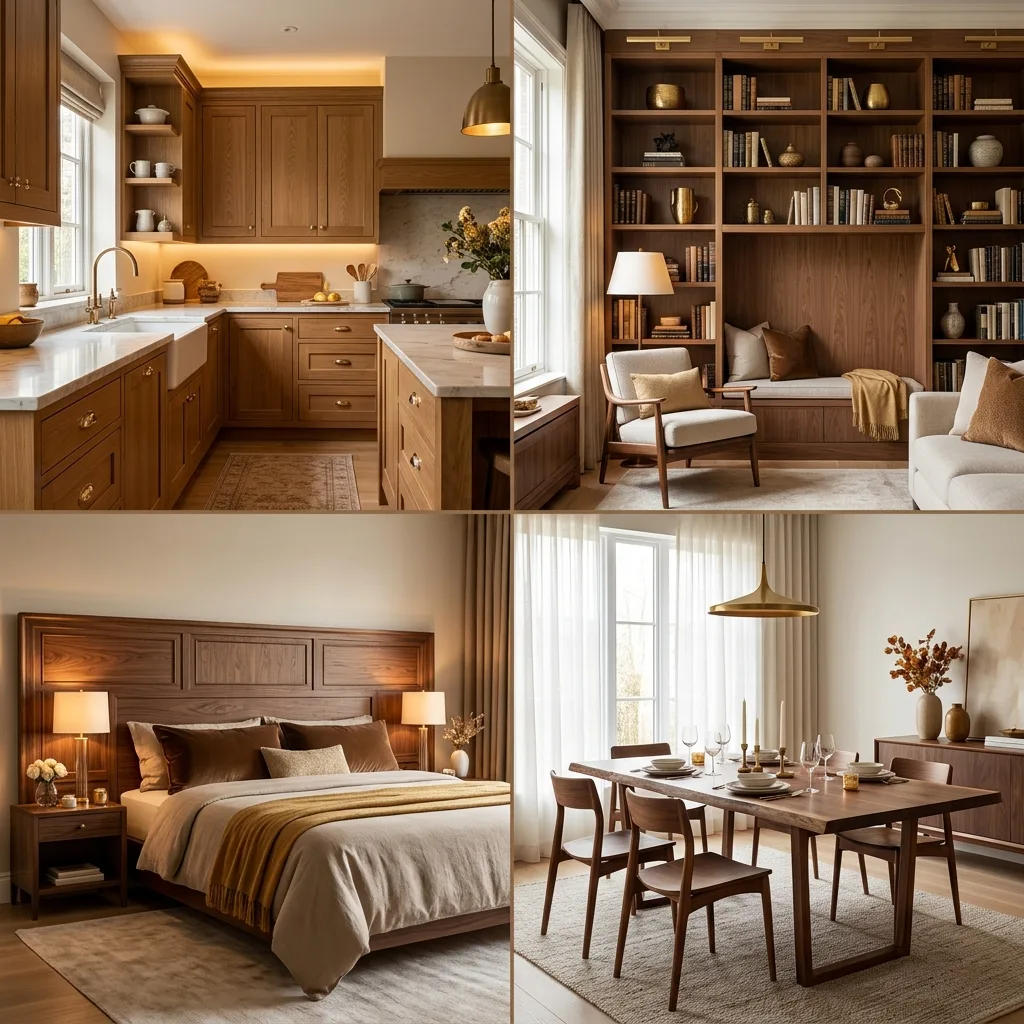 Complete home woodwork transformation project